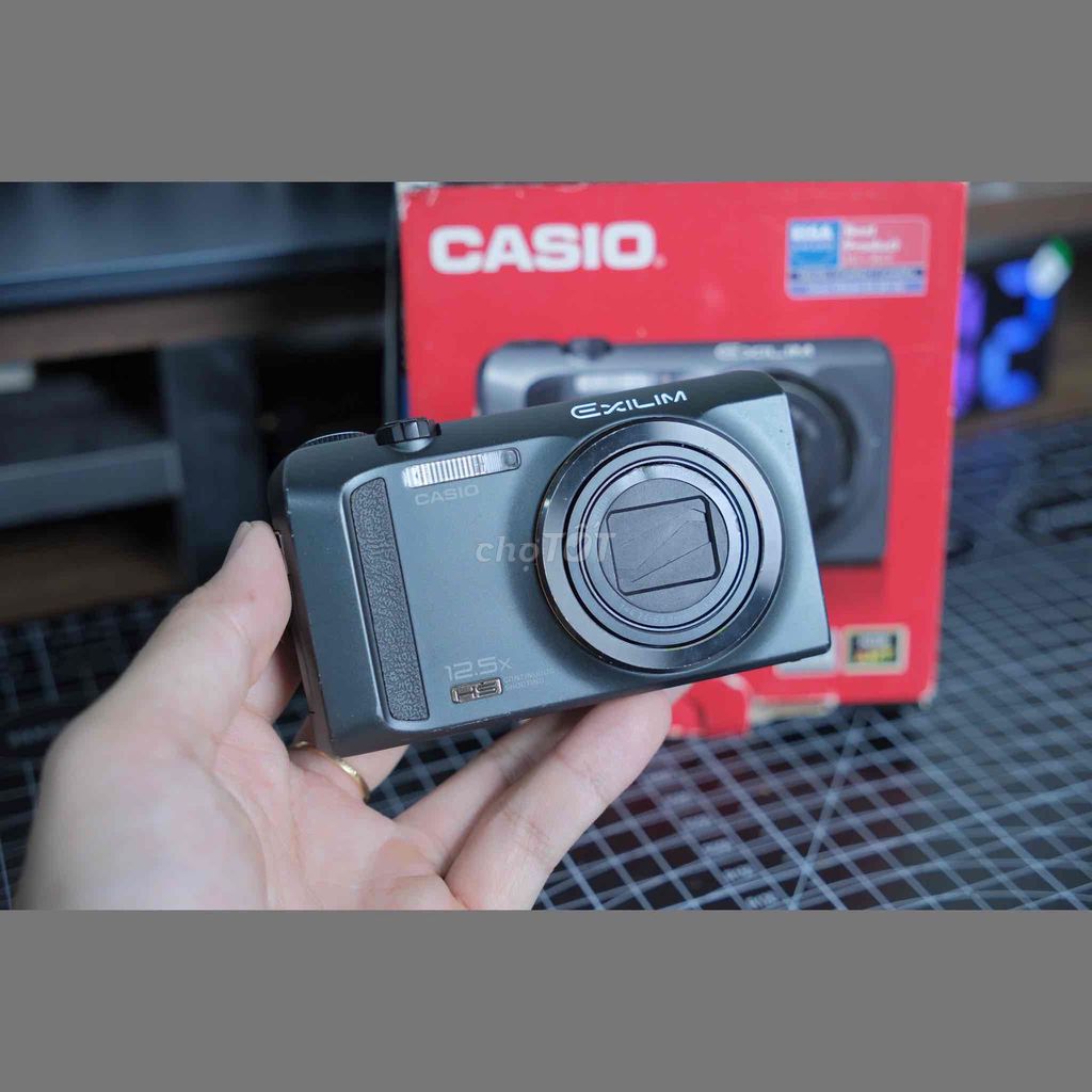 Máy ảnh Casio Exilim ZR100 Fullbox. Mua bán Máy ảnh, Máy quay tại Huyện Thống Nhất Đồng Nai được đăng bởi Babybun hình 1