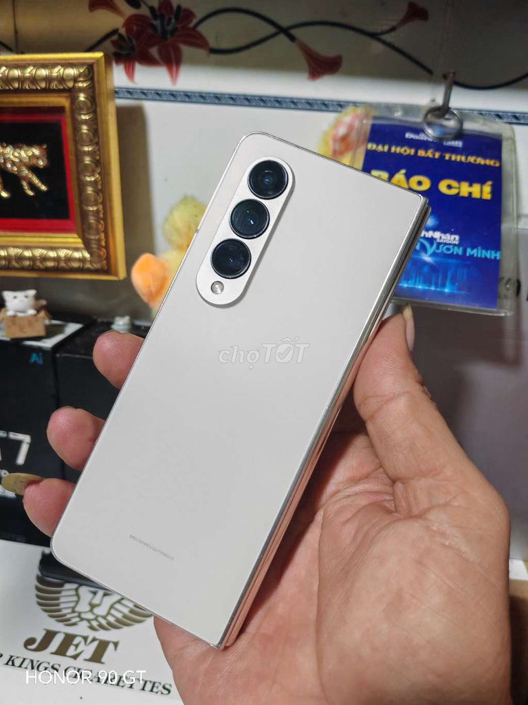 Samsung Z Fold 4 512GB Trắng. Mua bán Điện thoại tại Quận Bình Tân Tp Hồ Chí Minh được đăng bởi Như long hình 1