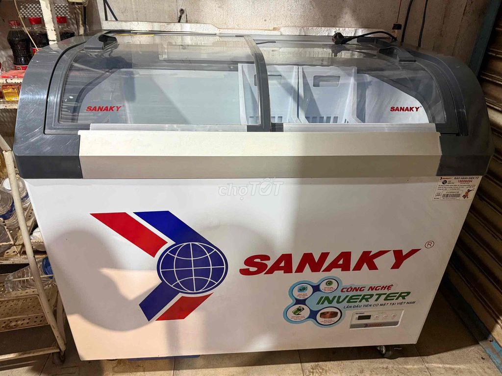 Tủ đông Sanaky VH3899K3B Trắng. Mua bán Tủ lạnh tại Thành phố Buôn Ma Thuột Đắk Lắk được đăng bởi Nguyễn Thị Thuỳ Linh  hình 1