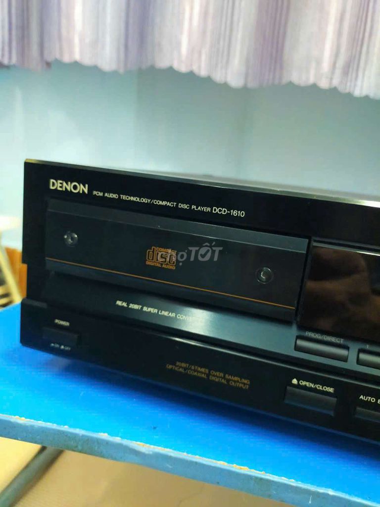 Đầu CD Denon DCD-1610 Đen Nhật Bản. Mua bán Tivi, Âm thanh tại Quận 6 Tp Hồ Chí Minh được đăng bởi Trí Huỳnh  hình 1