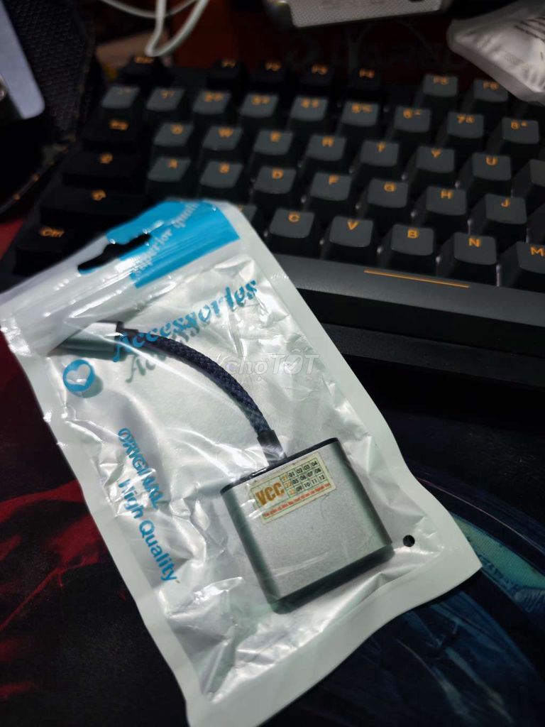 Cần bán bộ tai nghe IP zin + jack chuyển
