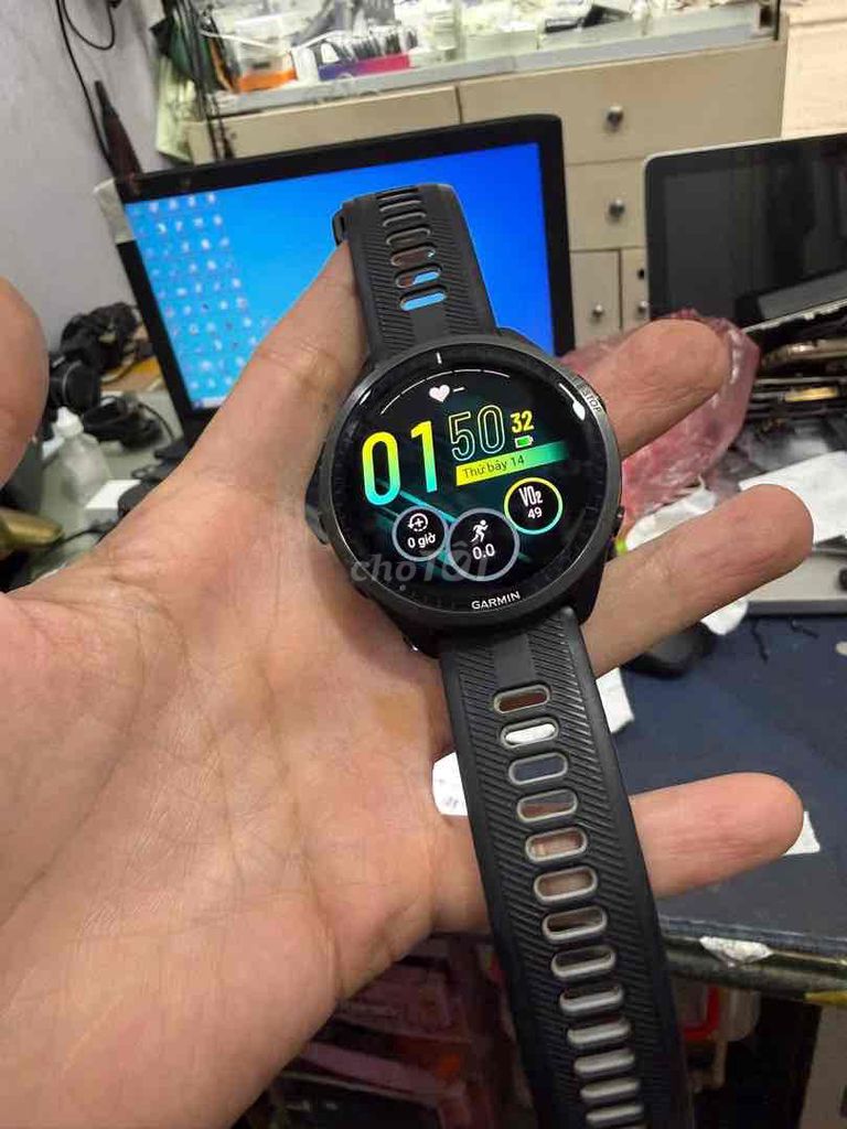 Garmin 965 Đen Đã sử dụng. Mua bán Thiết bị đeo thông minh tại Quận Ba Đình Hà Nội được đăng bởi Mr Cường hình 1