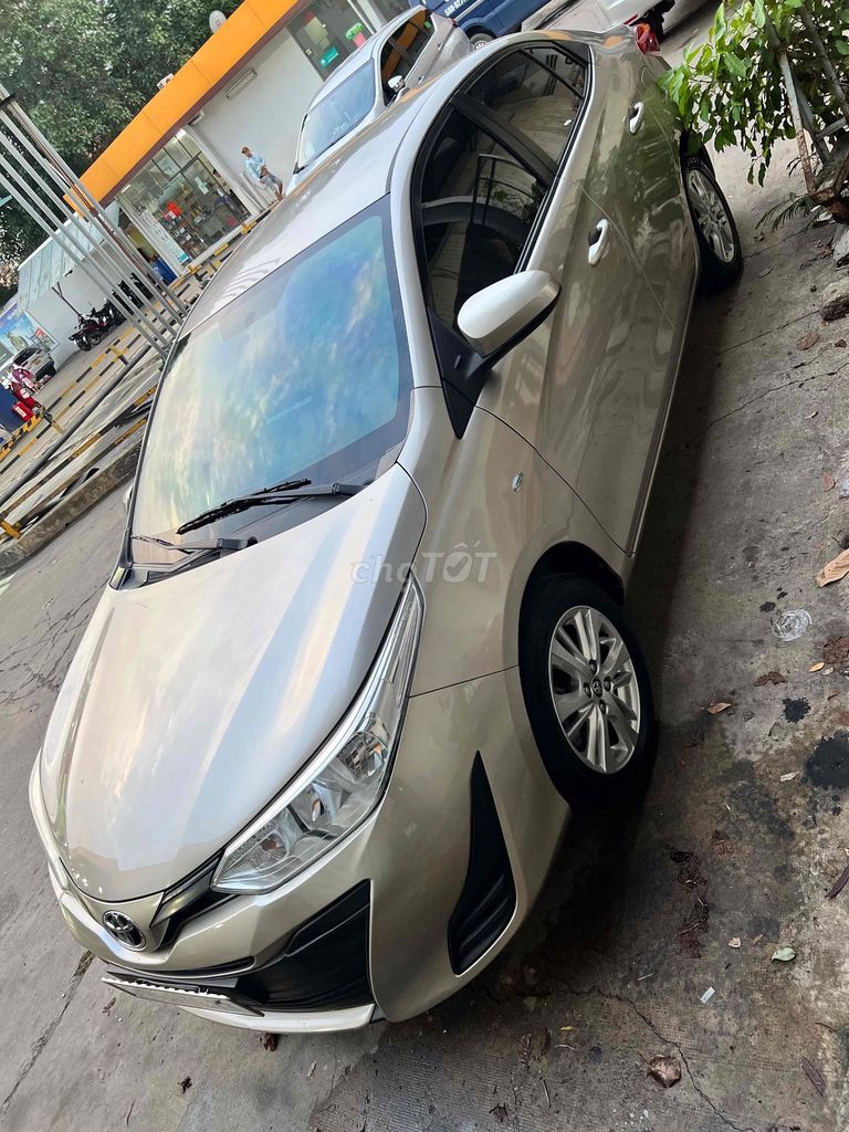 Toyota Vios E MT 2019 механика песочный