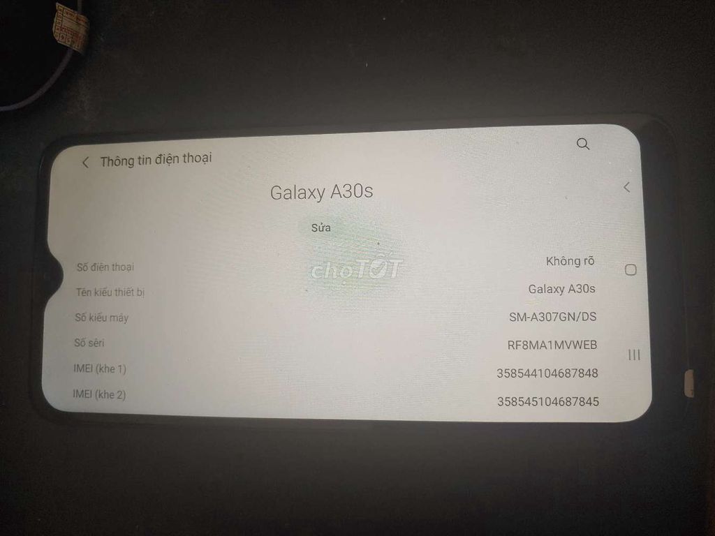 Samsung A30s Ram4 / 64gb nữ dùng như mới