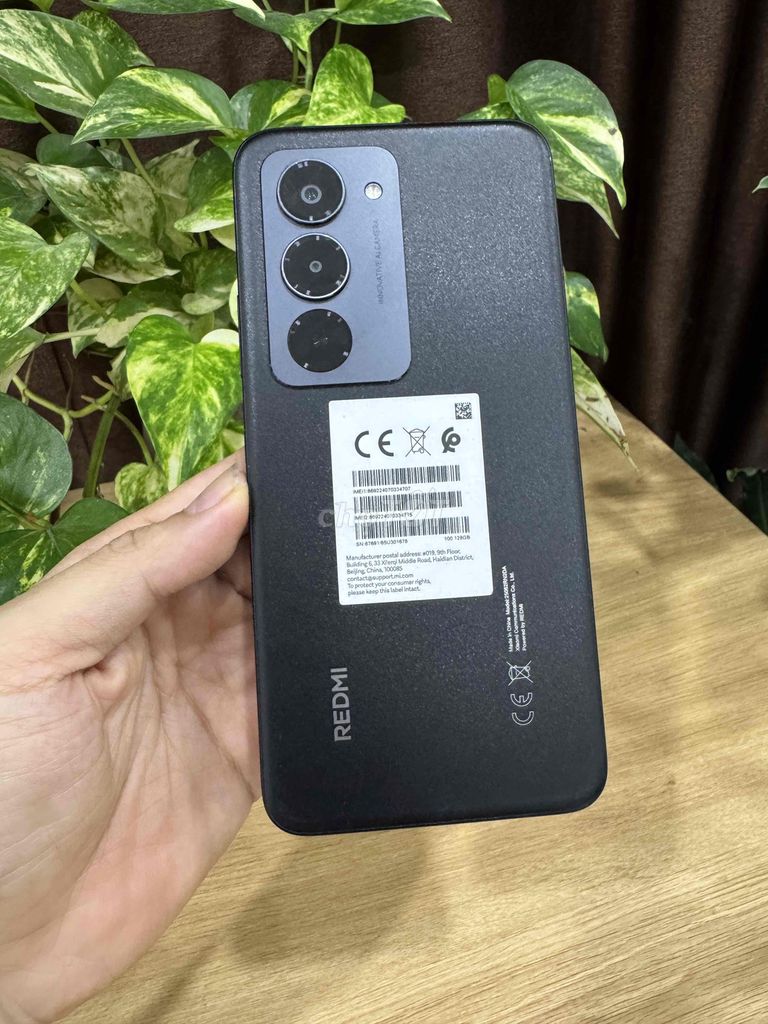 Xiaomi Redmi 15 128GB Đen. Mua bán Điện thoại tại Quận Hoàng Mai Hà Nội được đăng bởi OneSmart hình 1