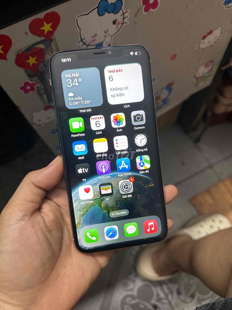 iPhone XSmax 256G quốc tế,Full chức năng. Mua bán Điện thoại tại Quận Cầu Giấy Hà Nội được đăng bởi Linh sky hình 1
