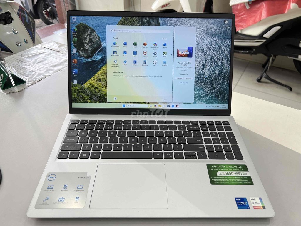 Dell Inspiron 15 3520 i7-1255U 16/512GB Bh 3/2027.. Mua bán Laptop tại Quận Tân Bình Tp Hồ Chí Minh được đăng bởi Cầm Đồ Lê Cường hình 1