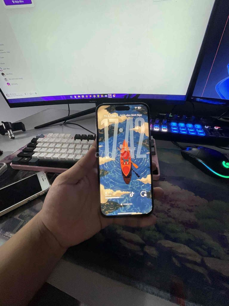 Apple iPhone 14 Pro Max 128GB Tím. Mua bán Điện thoại tại Thành phố Hạ Long Quảng Ninh được đăng bởi Quý Trần hình 1