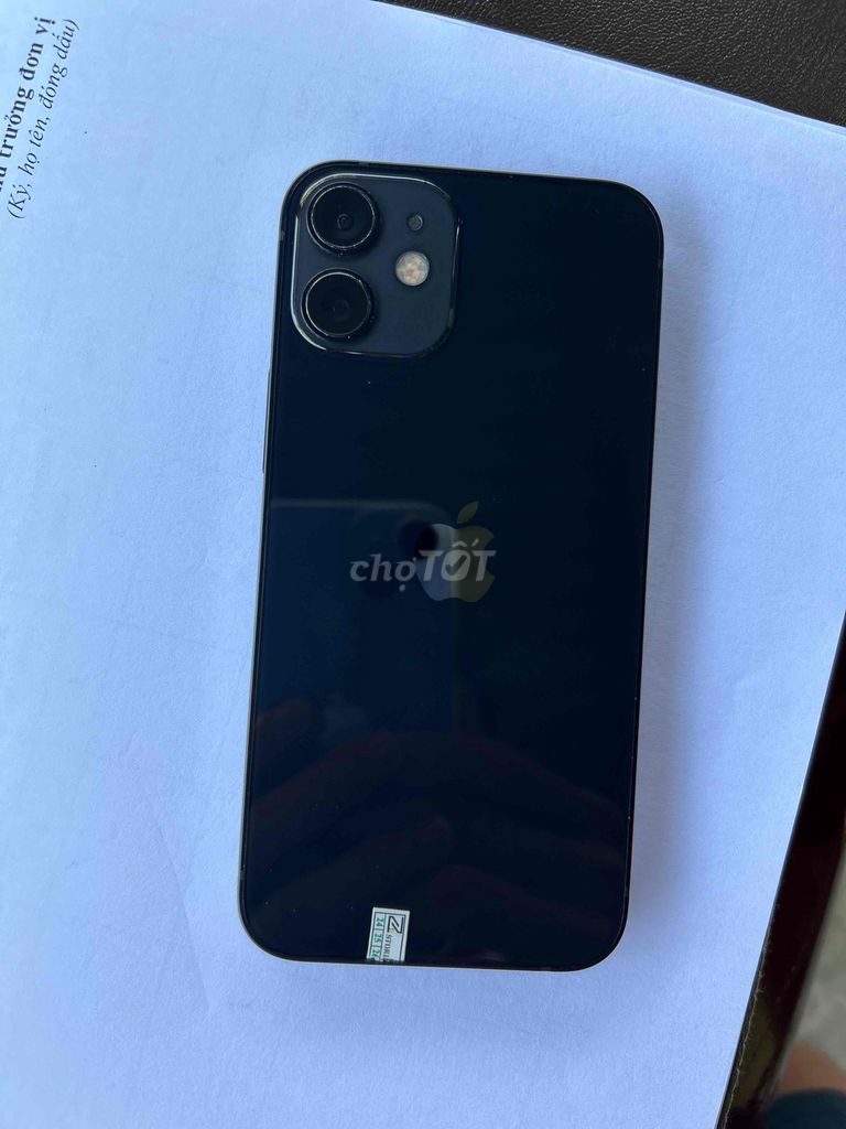 iPhone 12 mini 256Gb Đen Đã sử dụng. Mua bán Điện thoại tại Quận Ninh Kiều Cần Thơ được đăng bởi Nguyễn Tuấn Vĩ  hình 1