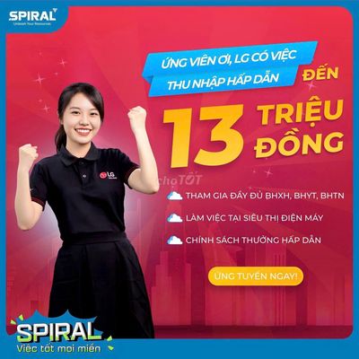 TUYỂN NHÂN VIÊN TƯ VẤN BÁN HÀNG ĐIỆN MÁY 