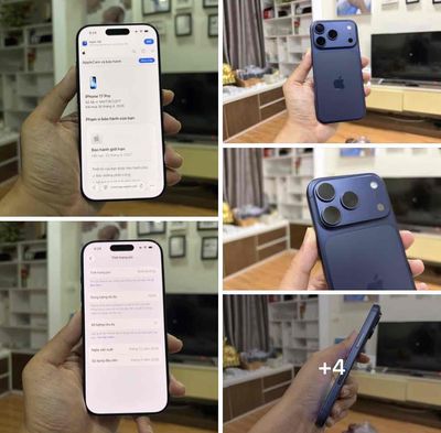 iPhone 17 Pro 256GB Xanh FULLBOX APPLE 04/2027