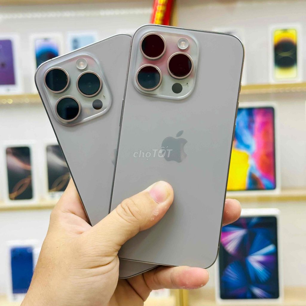 🍎15 PRO TỰ NHIÊN 128GB QTẾ MỸ 99% NGUYÊN ZIN P89%. Mua bán Điện thoại tại Quận Ninh Kiều Cần Thơ được đăng bởi Nghĩa Trần Mobile hình 1