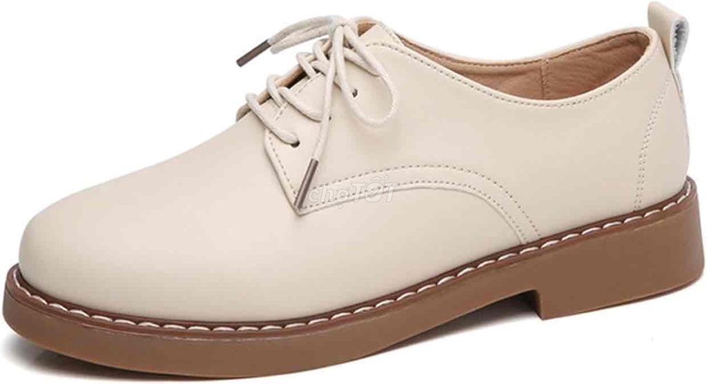 Giày da nữ, giày bệt nữ kiểu dáng mới, giày buộc d. Mua bán Giày dép tại Quận Gò Vấp Tp Hồ Chí Minh được đăng bởi An  Nhiên hình 1