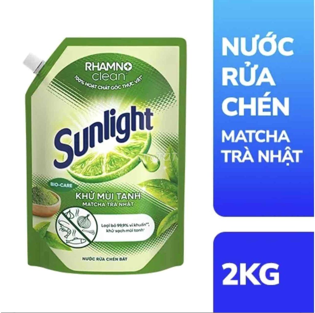 Nước rửa chén Sunlight Matcha- lô hội 2kg. Mua bán Thiết bị vệ sinh, nhà tắm tại Huyện Hóc Môn Tp Hồ Chí Minh được đăng bởi Npp Unilever hocmon củchi q12 hình 1