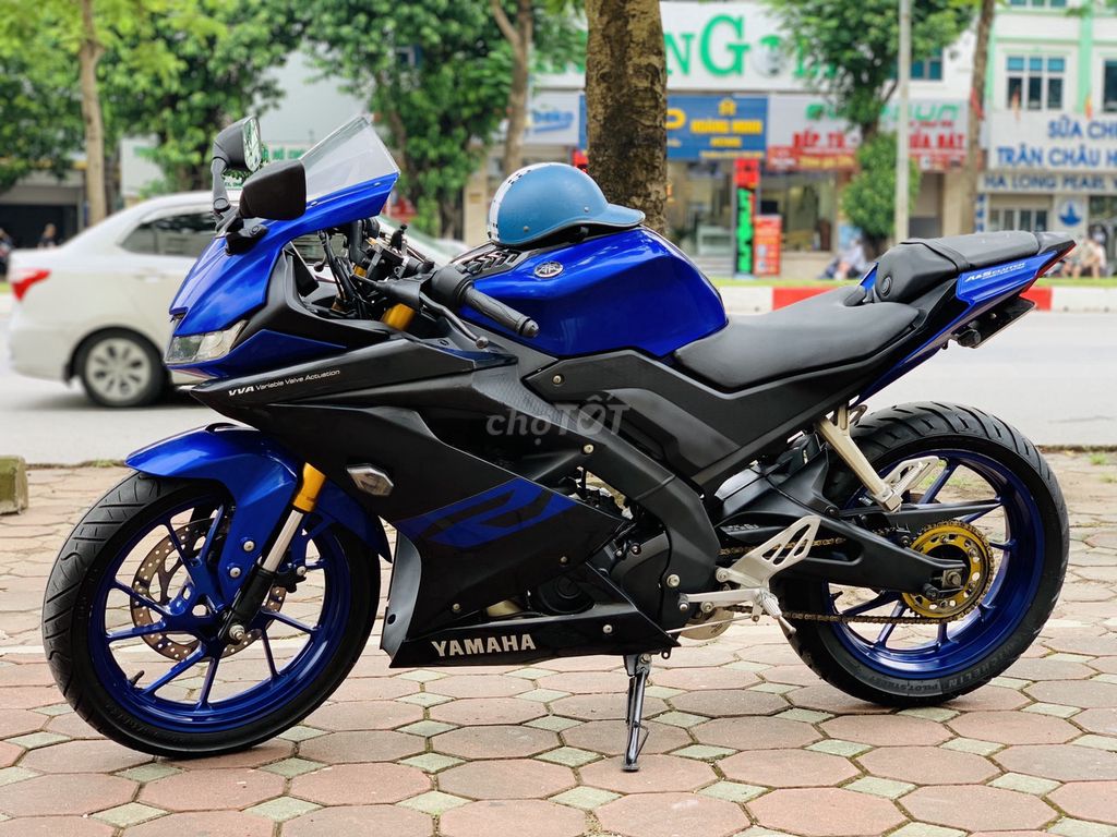 Yamaha R15 V3 Xanh Đen Bản Mới 2023 Biển29 Xe Nhập. Mua bán Xe máy tại Quận Nam Từ Liêm Hà Nội được đăng bởi Trí Thành hình 2