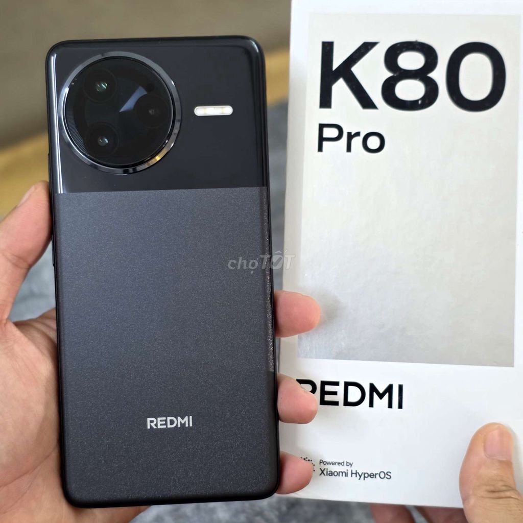 Xiaomi Redmi K80 Pro 5G Đen Rom Quốc Tế. Mua bán Điện thoại tại Quận Thanh Khê Đà Nẵng được đăng bởi Tú MB hình 1