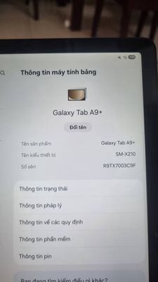 Samsung Galaxy Tab A9+ 4GB/64GB Wifi