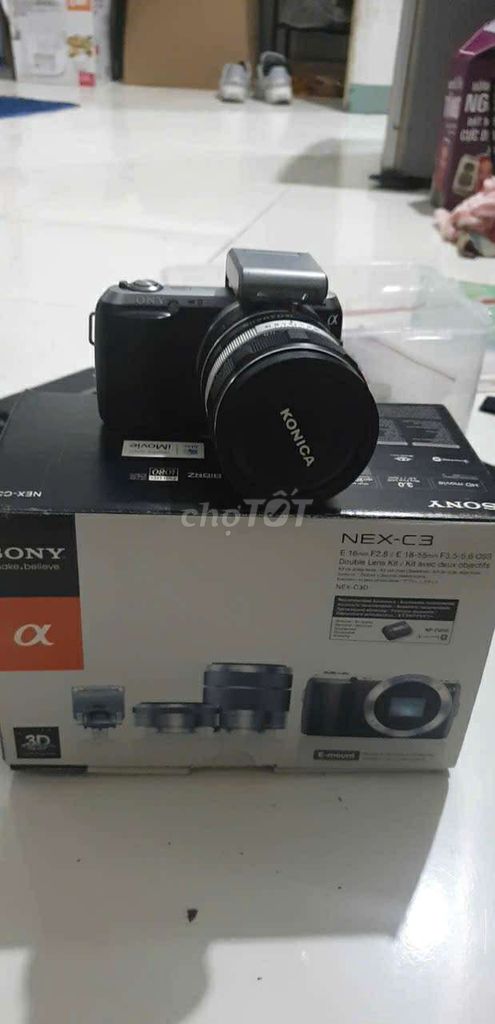 Sony nex c3 còn đẹp full box đầy đủ phụ kiện. Mua bán Máy ảnh, Máy quay tại Thị xã Phú Mỹ Bà Rịa - Vũng Tàu được đăng bởi Thai hình 1