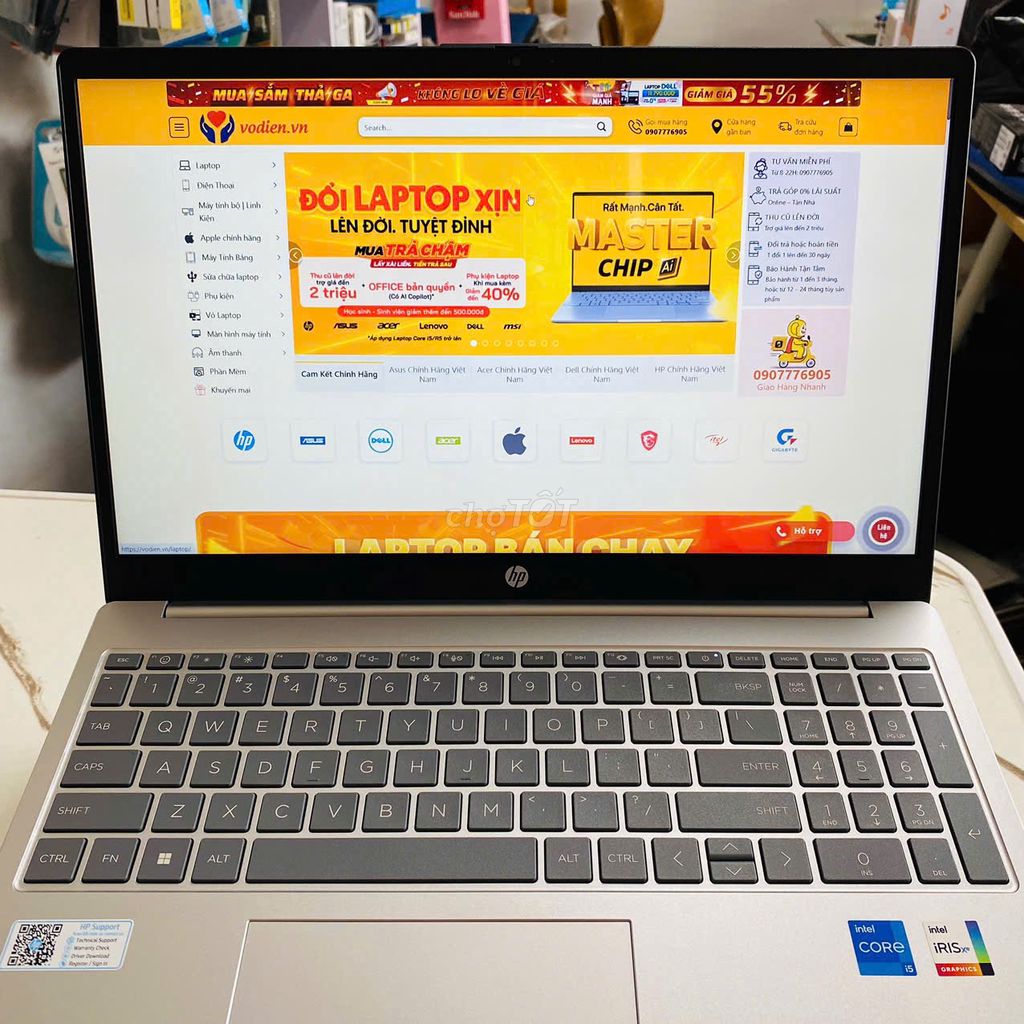 HP NoteBook 15 fd0235TU i5-1334U 16GB/512GB Win11. Mua bán Laptop tại Quận Ninh Kiều Cần Thơ được đăng bởi Võ Diện hình 1