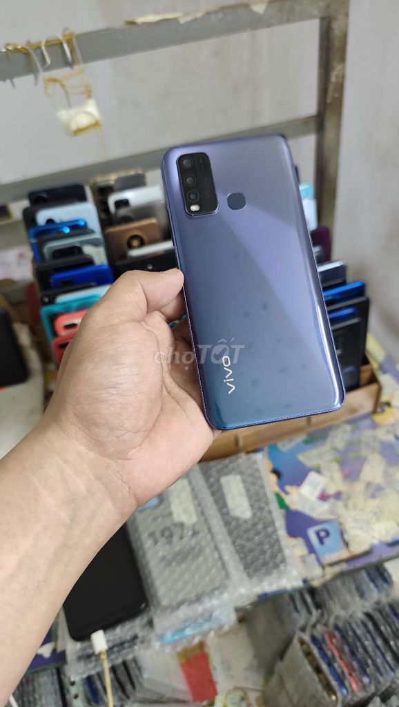 Vivo Y50, ram 8gb, 128gb, pin 5000. Mua bán Điện thoại tại Quận Gò Vấp Tp Hồ Chí Minh được đăng bởi A LONG   nhận thanh toán THẺ TÍN DỤNG hình 1