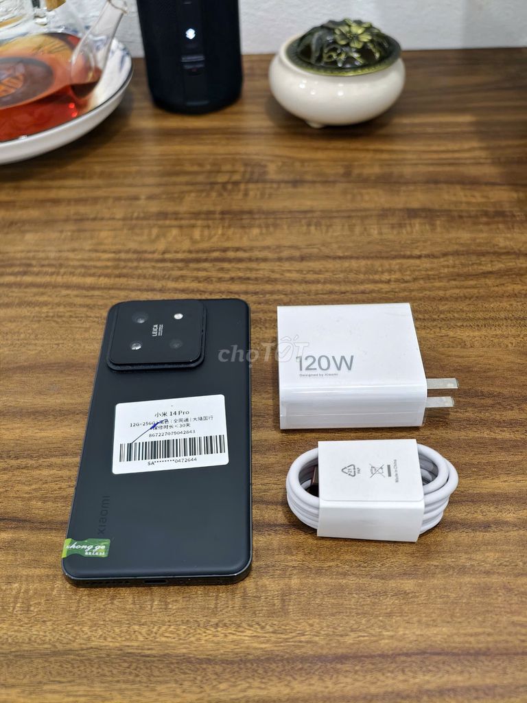 Xiaomi Mi 14 Pro 12/256 Đen sạc 120w có ship COD. Mua bán Điện thoại tại Quận Ba Đình Hà Nội được đăng bởi Android Top hình 1