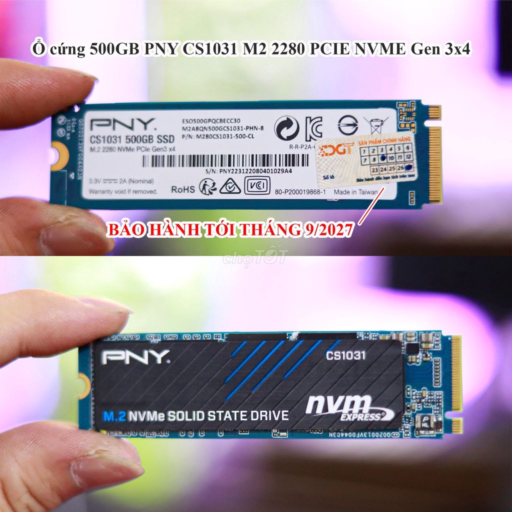 SSD NVME GEN 3 và GEN 4. Mua bán Linh kiện (RAM, Card...) tại Thành phố Bắc Ninh Bắc Ninh được đăng bởi Huy đàm hình 1