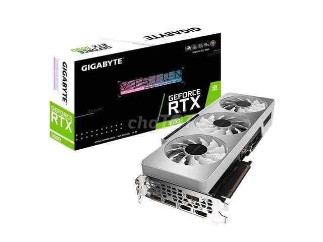 Card đồ họa Gigabyte RTX 3080 Vision OC 10GB Cũ. Mua bán Linh kiện (RAM, Card...) tại Thị xã Từ Sơn Bắc Ninh được đăng bởi ĐỖ VIỆT LONG hình 1
