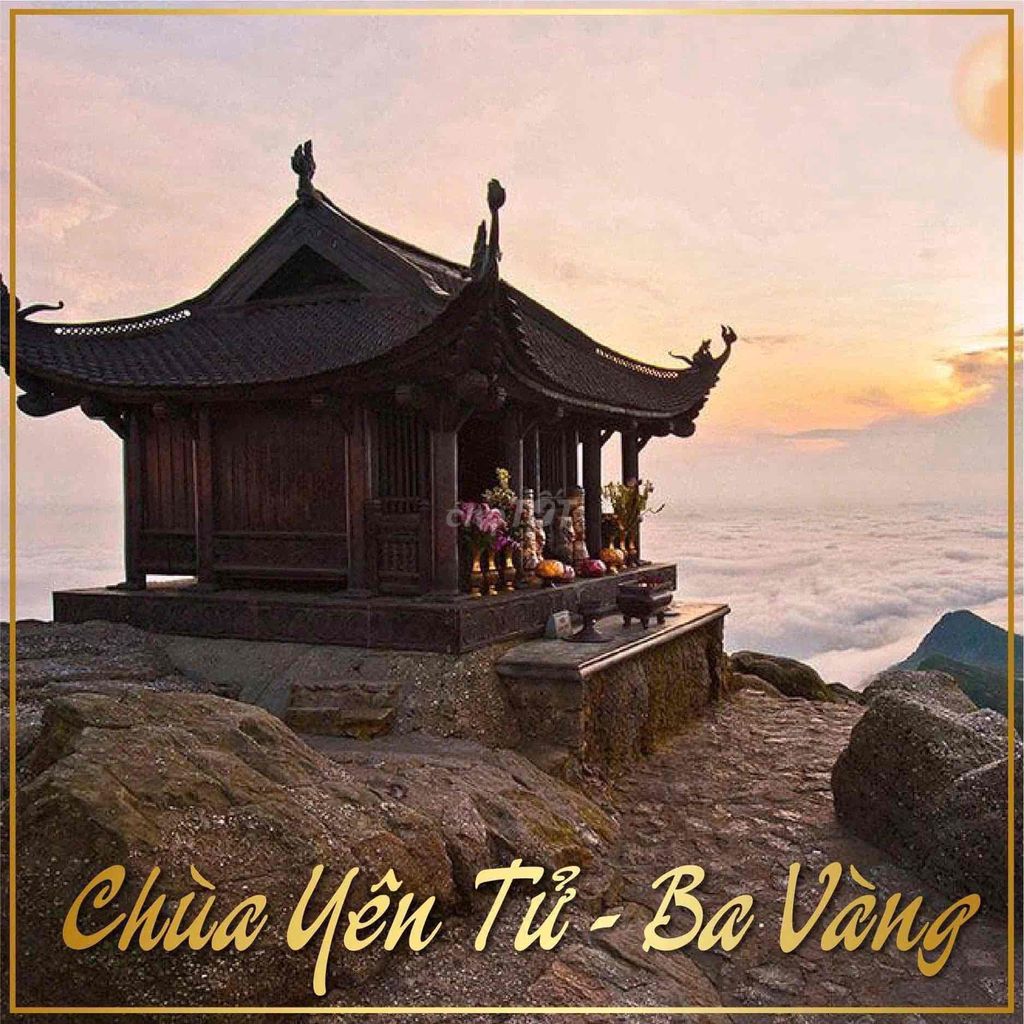 Tour 1 ngày Yên Tử - Chùa Ba vàng 6/2