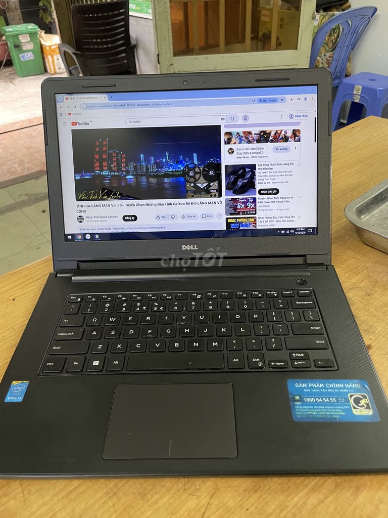 Dell Inspiron 3458 i3-5005U 14 inch 8GB/128GB SSD. Mua bán Laptop tại Quận Gò Vấp Tp Hồ Chí Minh được đăng bởi Nguyen Hoang hình 1
