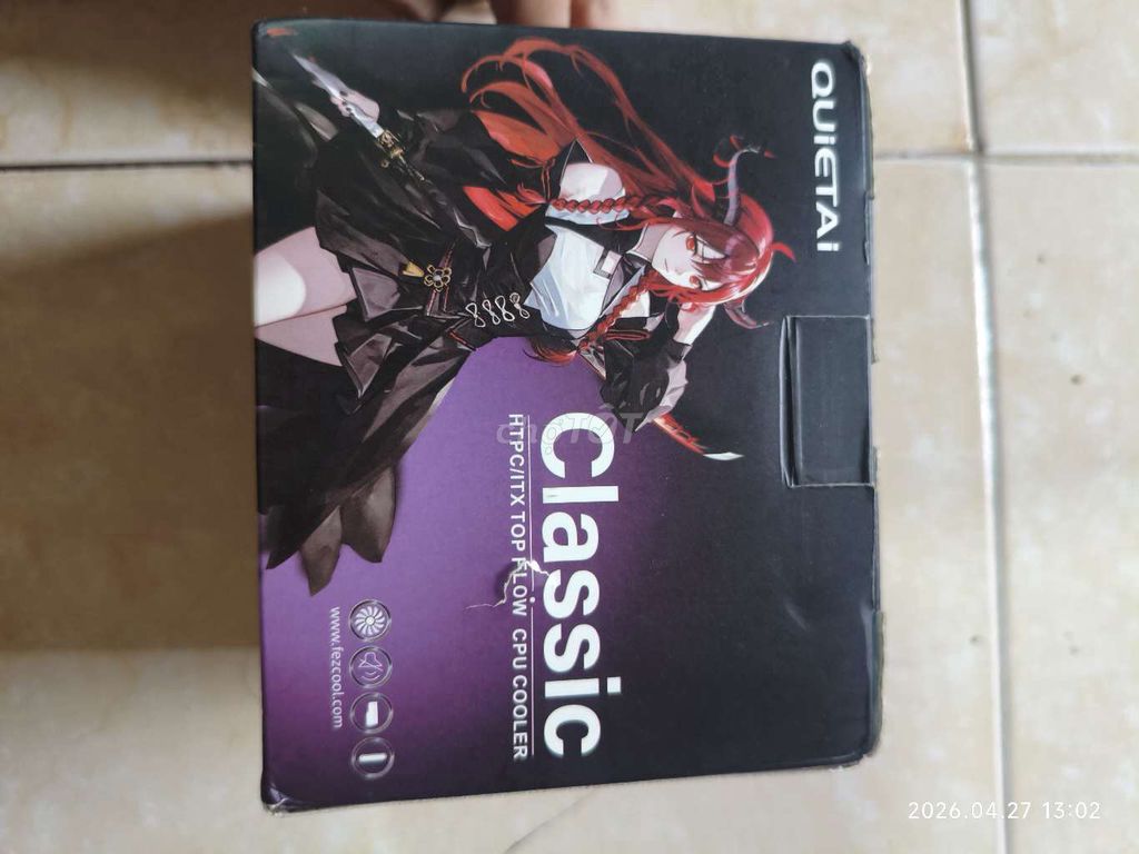 Tản nhiệt CPU QUIETAI Classic Đen. Mua bán Linh kiện (RAM, Card...) tại Quận Ngô Quyền Hải Phòng được đăng bởi Dũng hình 1