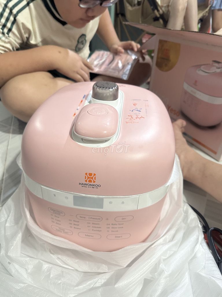 Nồi áp suất HAWONKOO Hồng. Mua bán Bếp, lò, đồ điện nhà bếp tại Thành phố Long Xuyên An Giang được đăng bởi Nghĩa Ơi hình 1