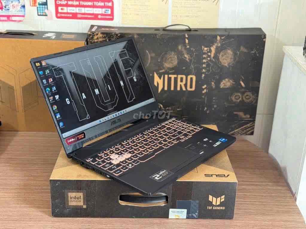 ASUS TUF Gaming FX506H i5-11400H 16GB/51. Mua bán Laptop tại Thành phố Thủ Đức Tp Hồ Chí Minh được đăng bởi Nhựt Long  hình 1
