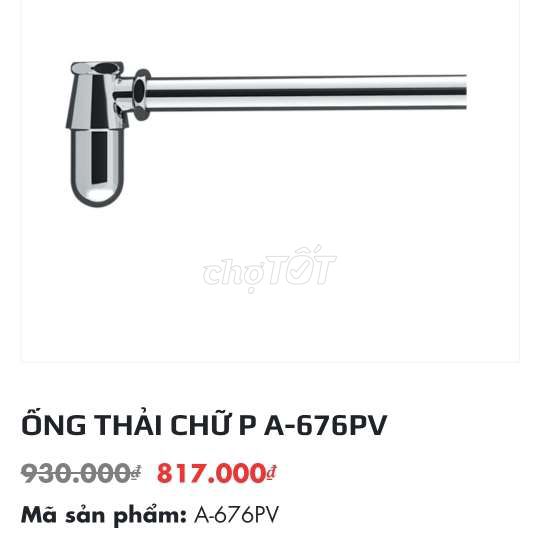 Ống Thải Bầu A-676PV