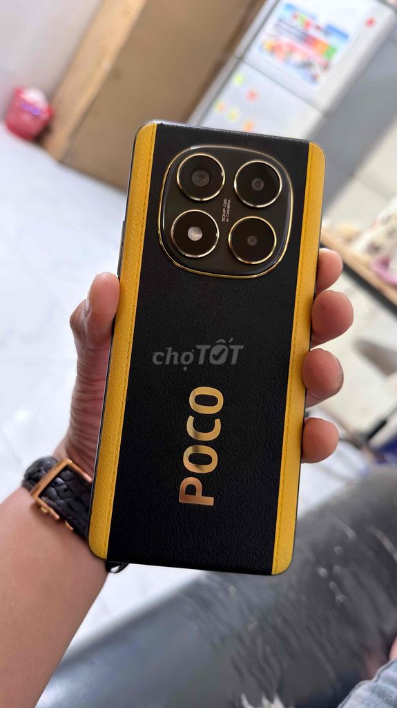 Xiaomi POCO X7 256GB Đen vàng. Mua bán Điện thoại tại Quận Bình Tân Tp Hồ Chí Minh được đăng bởi Hồ Linh hình 1