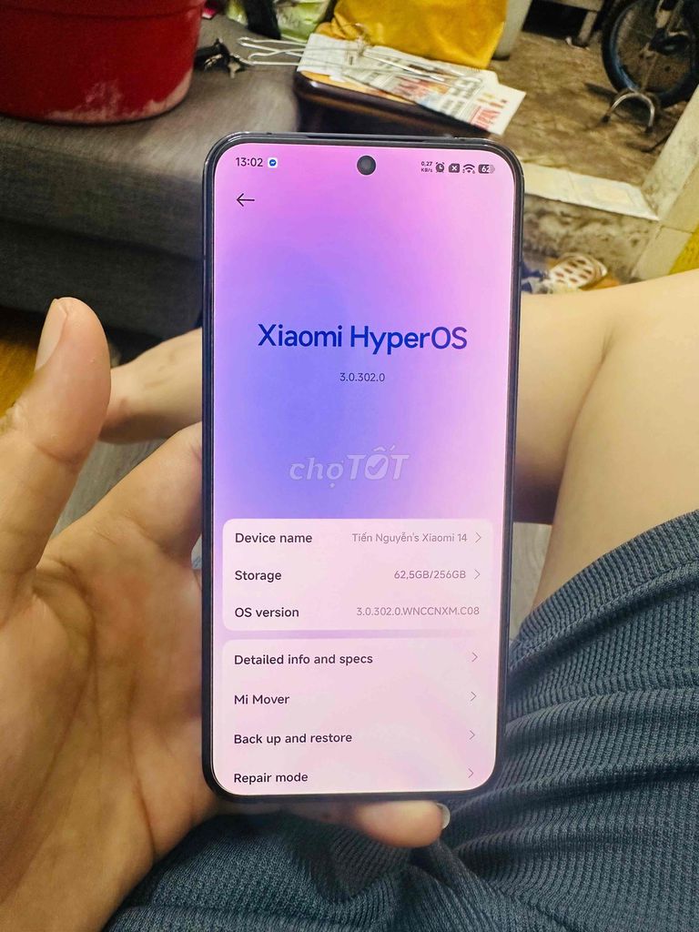 Xiaomi 14 12/256GB Đen 98%. Mua bán Điện thoại tại Quận Ba Đình Hà Nội được đăng bởi Ynwa hình 1