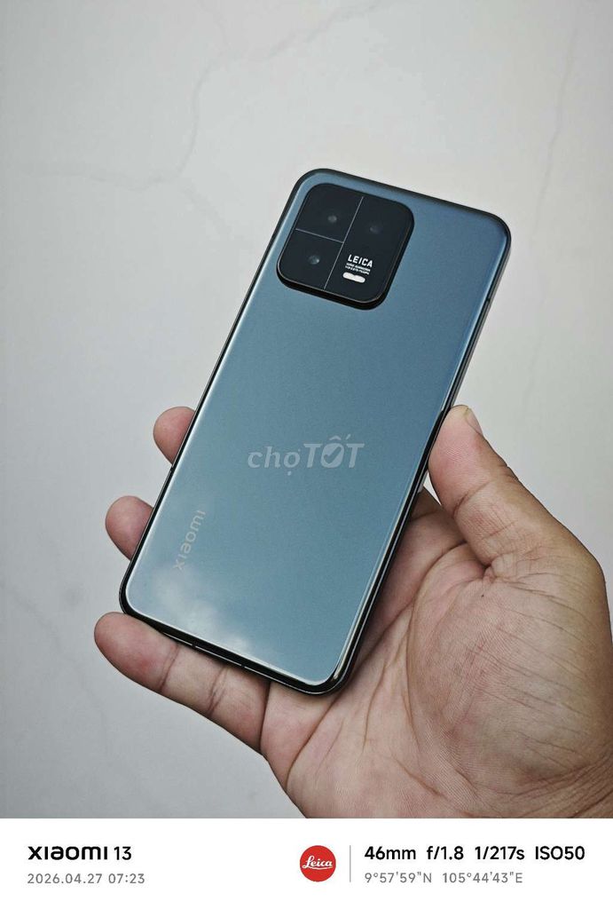 Xiaomi 13 12/256GB Quốc Tế  99%. Mua bán Điện thoại tại Quận Cái Răng Cần Thơ được đăng bởi Ngân Long Trung hình 1