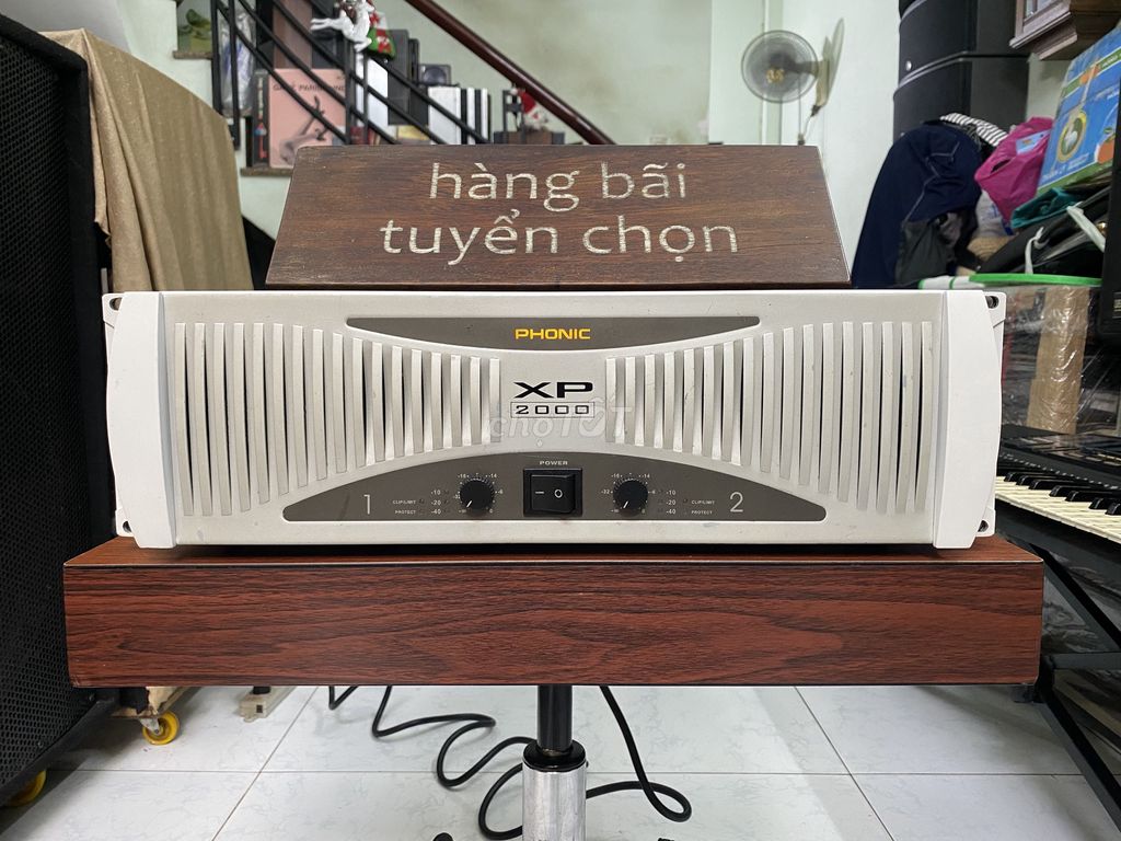 Sale Power PHONIC XP2000 chạy 32 sò Domino. Mua bán Tivi, Âm thanh tại Quận Tân Bình Tp Hồ Chí Minh được đăng bởi nhut audio hình 1