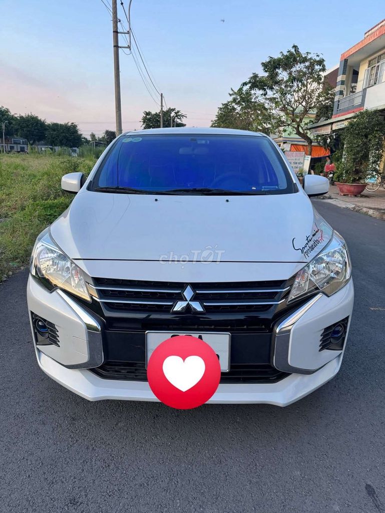 Mitsubishi Attrage 2022 Số sàn 30.000 km. Mua bán Ô tô tại Huyện Cai Lậy Tiền Giang được đăng bởi Khoa Trần hình 3