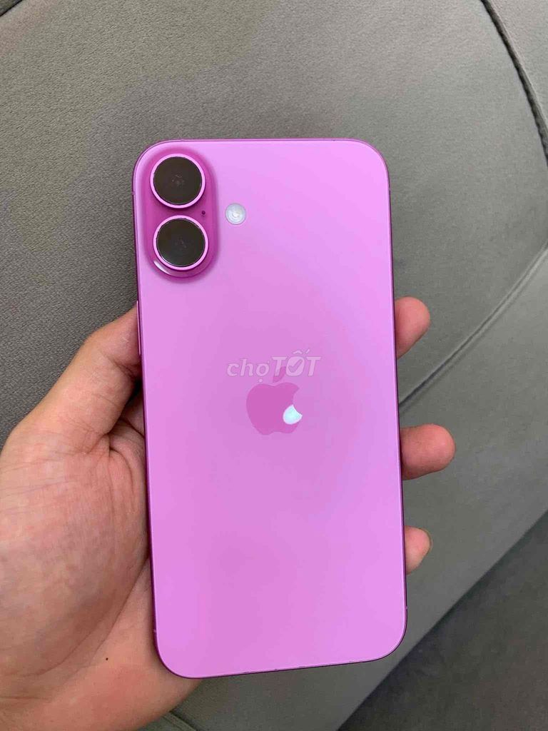 iPhone 16 Plus Lock Hồng. Mua bán Điện thoại tại Quận Hải Châu Đà Nẵng được đăng bởi Hoang Long hình 1