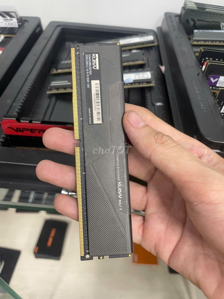 BỘ NHỚ RAM DDR4 2133-3200 - BH 01T0. Mua bán Linh kiện (RAM, Card...) tại Quận Ninh Kiều Cần Thơ được đăng bởi Hoàng Phát Cần Thơ hình 1
