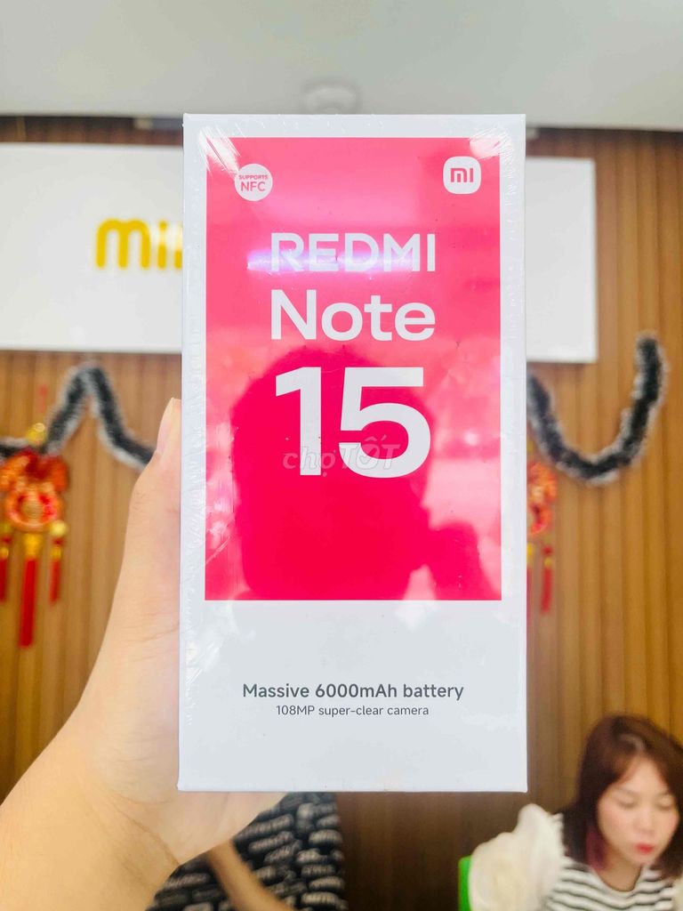 Xiaomi Redmi Note 15 4G 128GB Đen. Mua bán Điện thoại tại Quận Ngô Quyền Hải Phòng được đăng bởi lê thanh thuỷ hình 1