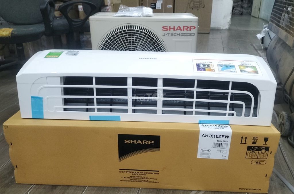 Máy lạnh Sharp 1HP INVERTER/ BÁN GÓP TẠI NHÀ. Mua bán Máy lạnh, điều hoà tại Huyện Đức Hòa Long An được đăng bởi THIÊN KIM ĐIỆN MÁY TẠI NHÀ hình 1