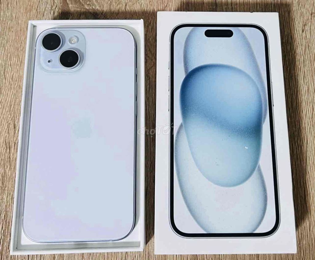 iPhone 15 128GB Blue FULLBOX 99% BH APPLE 03/2025. Mua bán Điện thoại tại Quận 10 Tp Hồ Chí Minh được đăng bởi iStockHCM hình 1