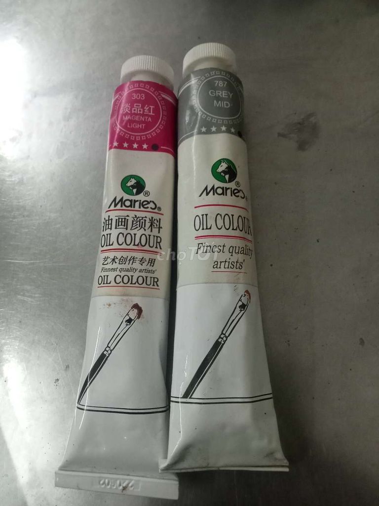 Màu vẽ sơn dầu Maries. Mua bán Sở thích khác tại Quận 4 Tp Hồ Chí Minh được đăng bởi dọn kho hình 1