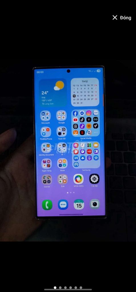 Samsung Galaxy S23 Ultra SSVN 256GB Trắng. Mua bán Điện thoại tại Huyện Cần Đước Long An được đăng bởi Nguyễn Thành Nghiêm hình 1