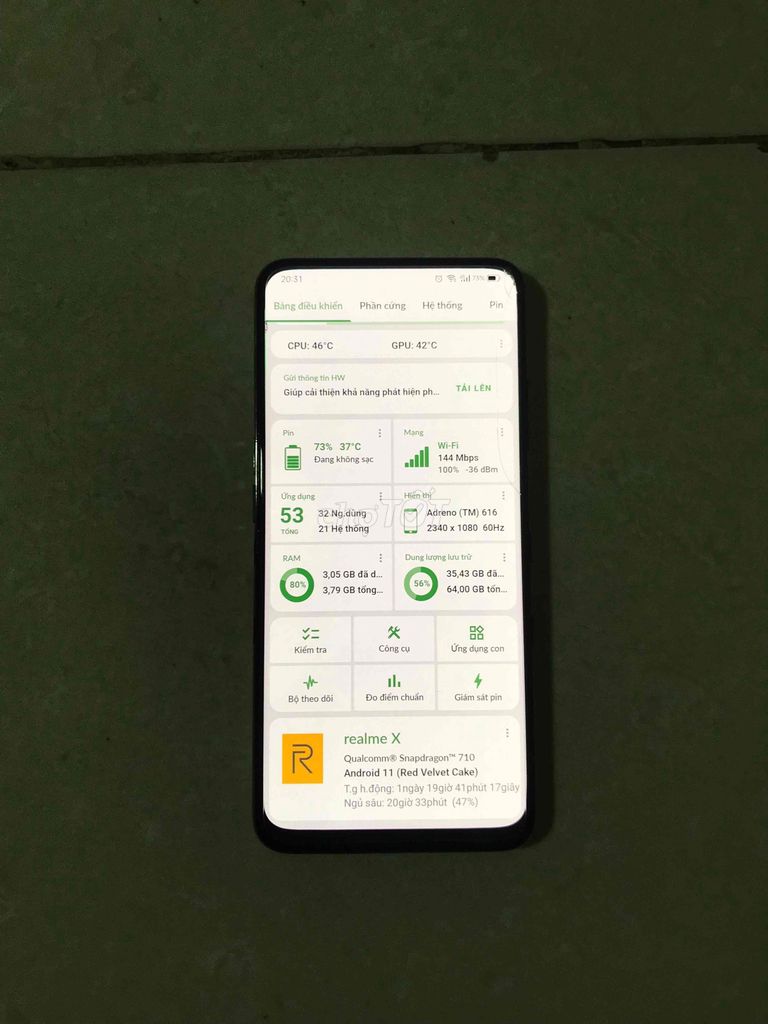 bán Realme 7 Pro 5G 12/256GB như bài đăng ạ. Mua bán Điện thoại tại Quận 7 Tp Hồ Chí Minh được đăng bởi ĐIỆN THOẠI GIÁ TỐT QUẬN 7 hình 1