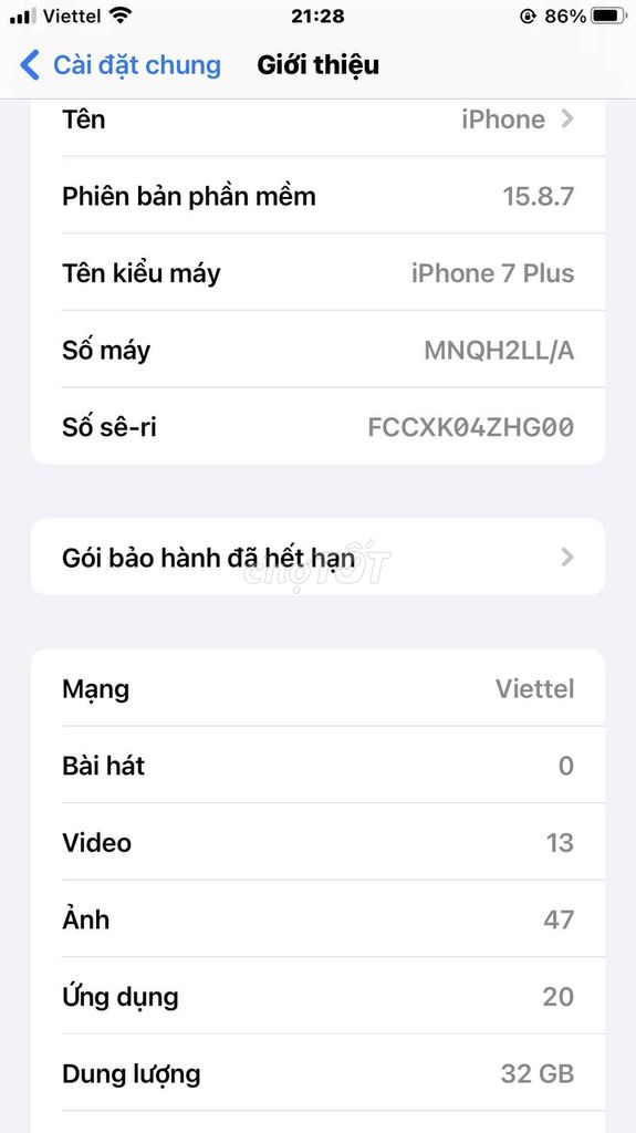 iPhone 7 Plus 32GB Đen. Mua bán Điện thoại tại Thành phố Buôn Ma Thuột Đắk Lắk được đăng bởi Tèo em hình 1