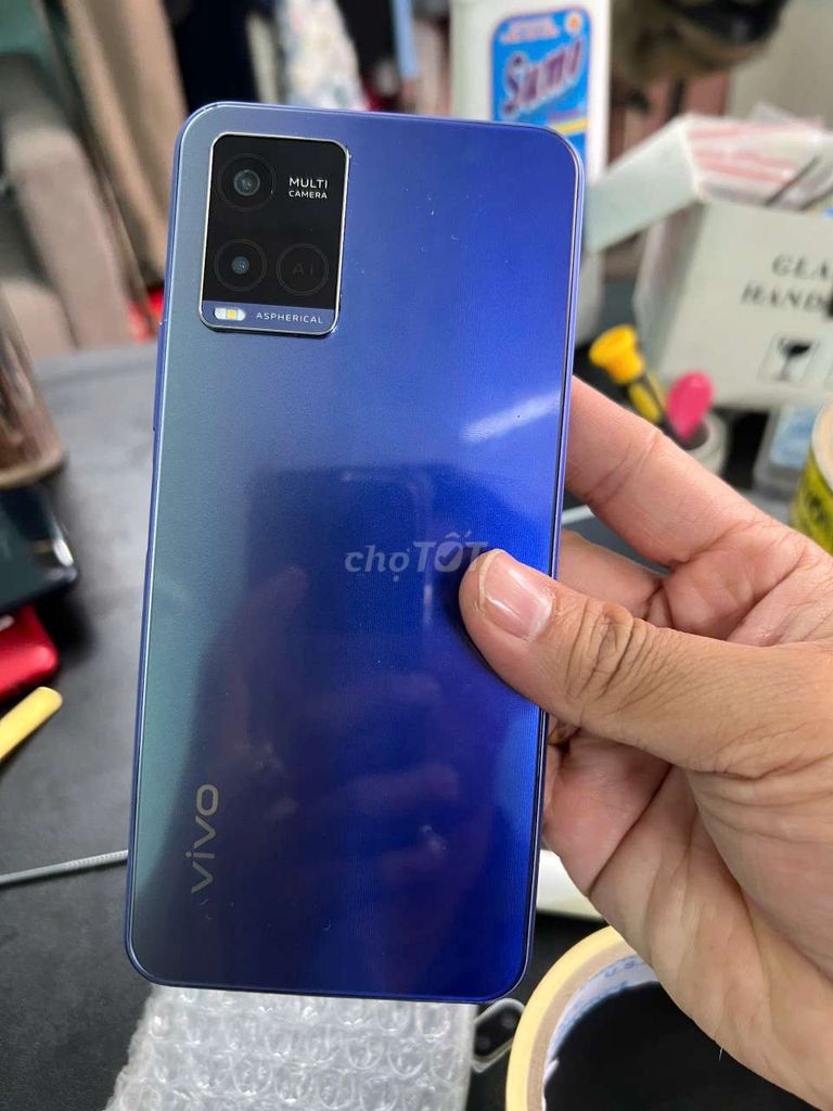 Vivo y21s, 128g, r6, đẹp, 1tr390k