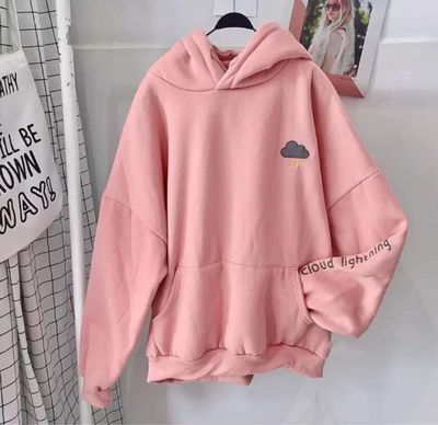 Hoodie hồng thêu hình. Mua bán Quần áo tại Quận 7 Tp Hồ Chí Minh được đăng bởi Thanh