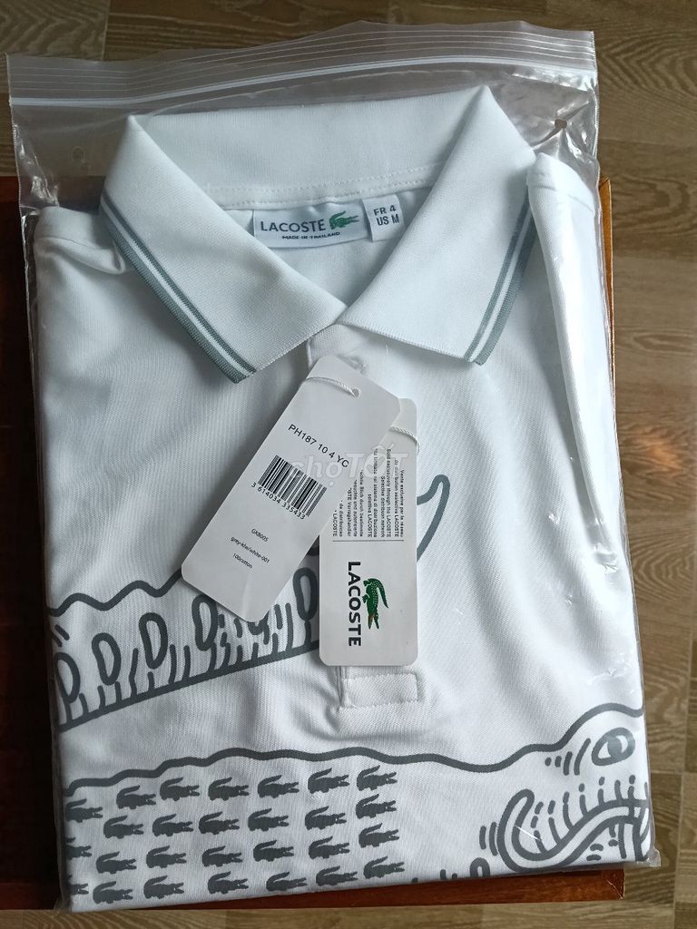 Áo polo Trắng size M . Mua bán Quần áo tại Quận Tây Hồ Hà Nội được đăng bởi thiện nhân hình 1